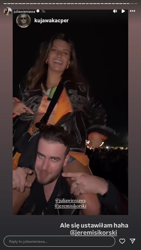 Julia Wieniawa na Openerze