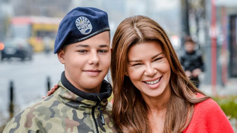 Syn Edyty Górniak schudł 15 kilogramów