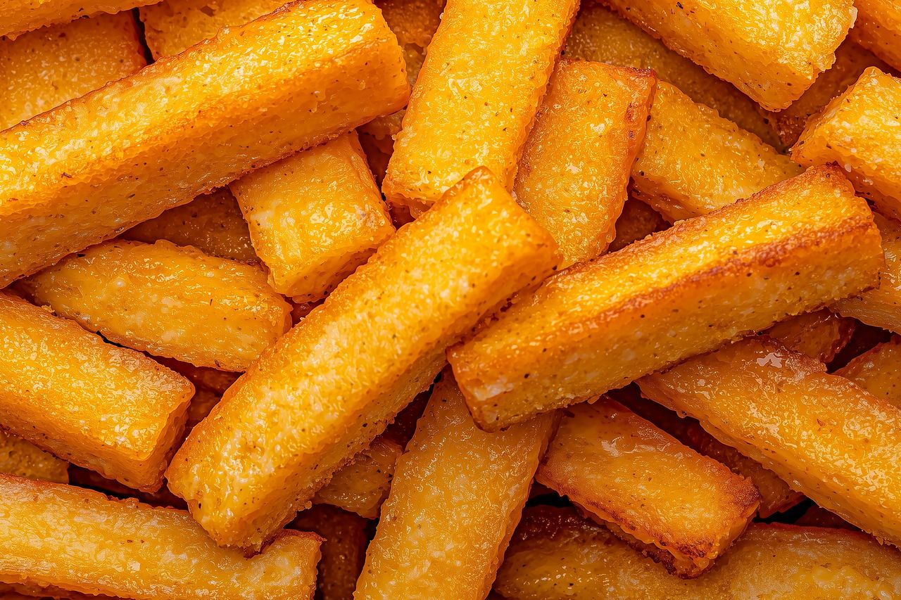 Crunchy delight: polenta fries are the new healthy snack