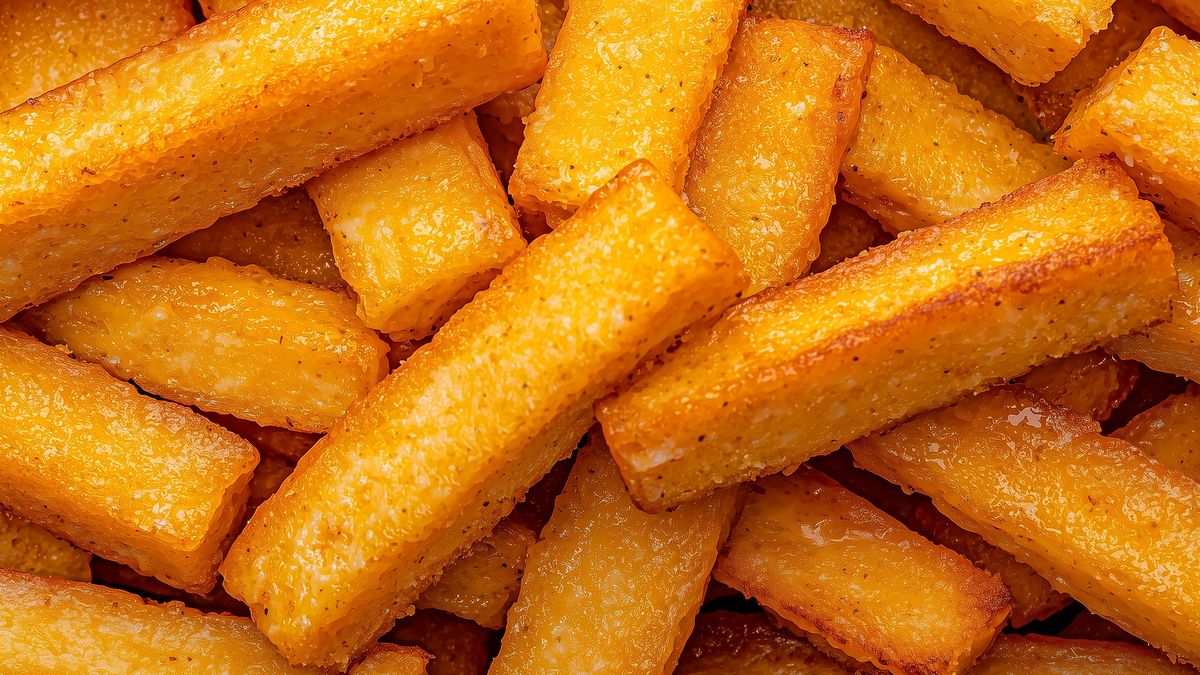 fried, polenta, sticks, close-up, crispy, crunchy, texture, golden, heaped, surface, food, photography, restaurant, snack, advertisement, coating, brown, focus, detail, culinary, cooking, blog, content, food website, recipe, marketing, crispy edges, heaped pile, gourmet, recipe development, snack packaging, fried snack, food blogs, crispy coating, food advertisements, snack promotions, food tutorials, food photography, golden brown, polenta recipes, snack ads, food content, recipe websites, crispy texture, food marketing, food promotions