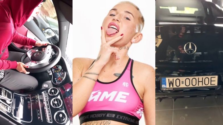Marta Linkiewicz relacjonuje pierwszą przejażdżkę swoim Mercedesem