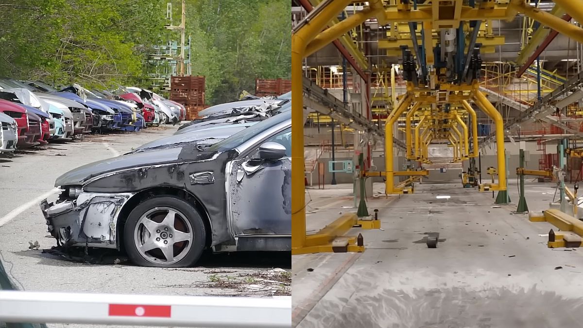 Opuszczona fabryka Pininfariny