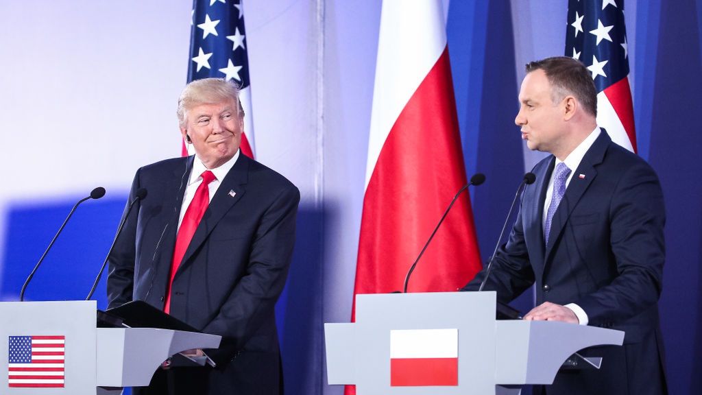 Prezydenci Polski i USA rozmawiać będą m.in. o współpracy wojskowej