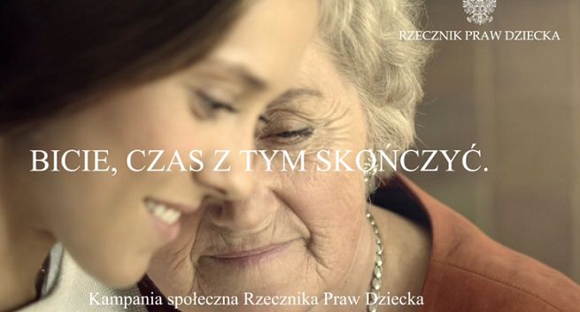 „Bicie, czas z tym skończyć” w kampanii Rzecznika Praw Dziecka (wideo)