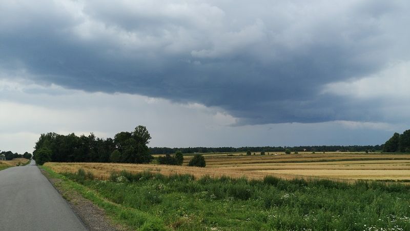 chmura burza deszcz pogoda