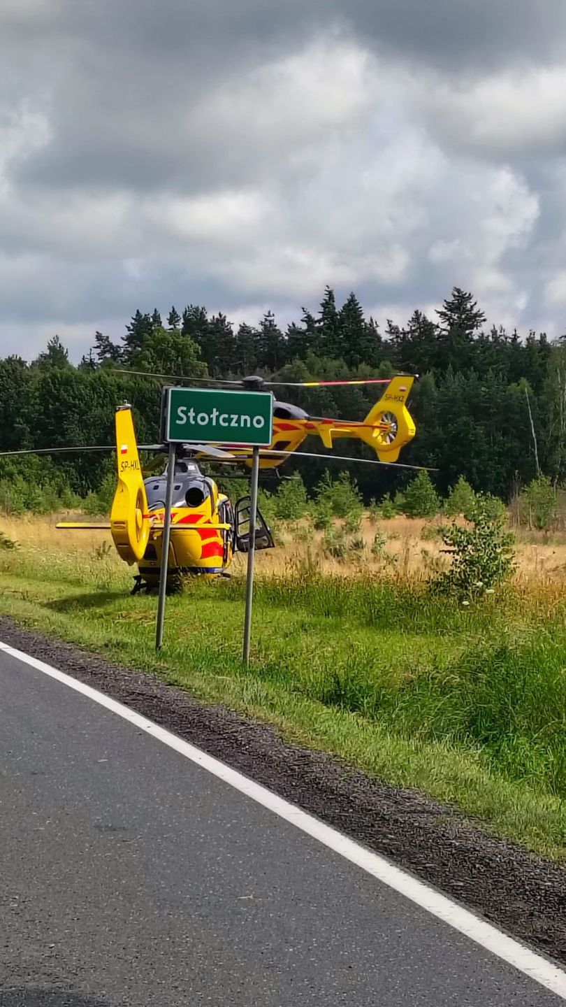 Wypadek Stołczno, DK25