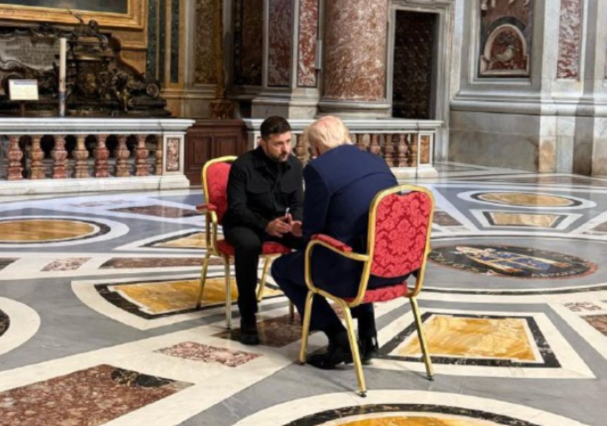 Będzie spotkanie Trumpa z Zełenskim. Nastąpi po pogrzebie Franciszka