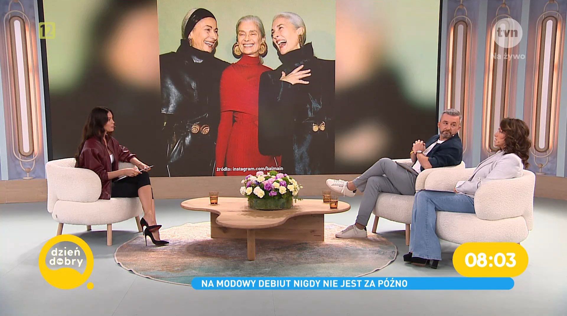 Edyta Zając w programie "Dzień Dobry TVN"
