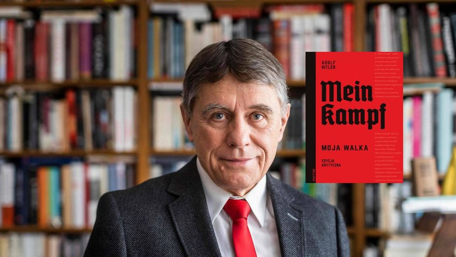 Prof. Król przełożyl i opracował "Mein Kampf" Adolfa Hitlera. 