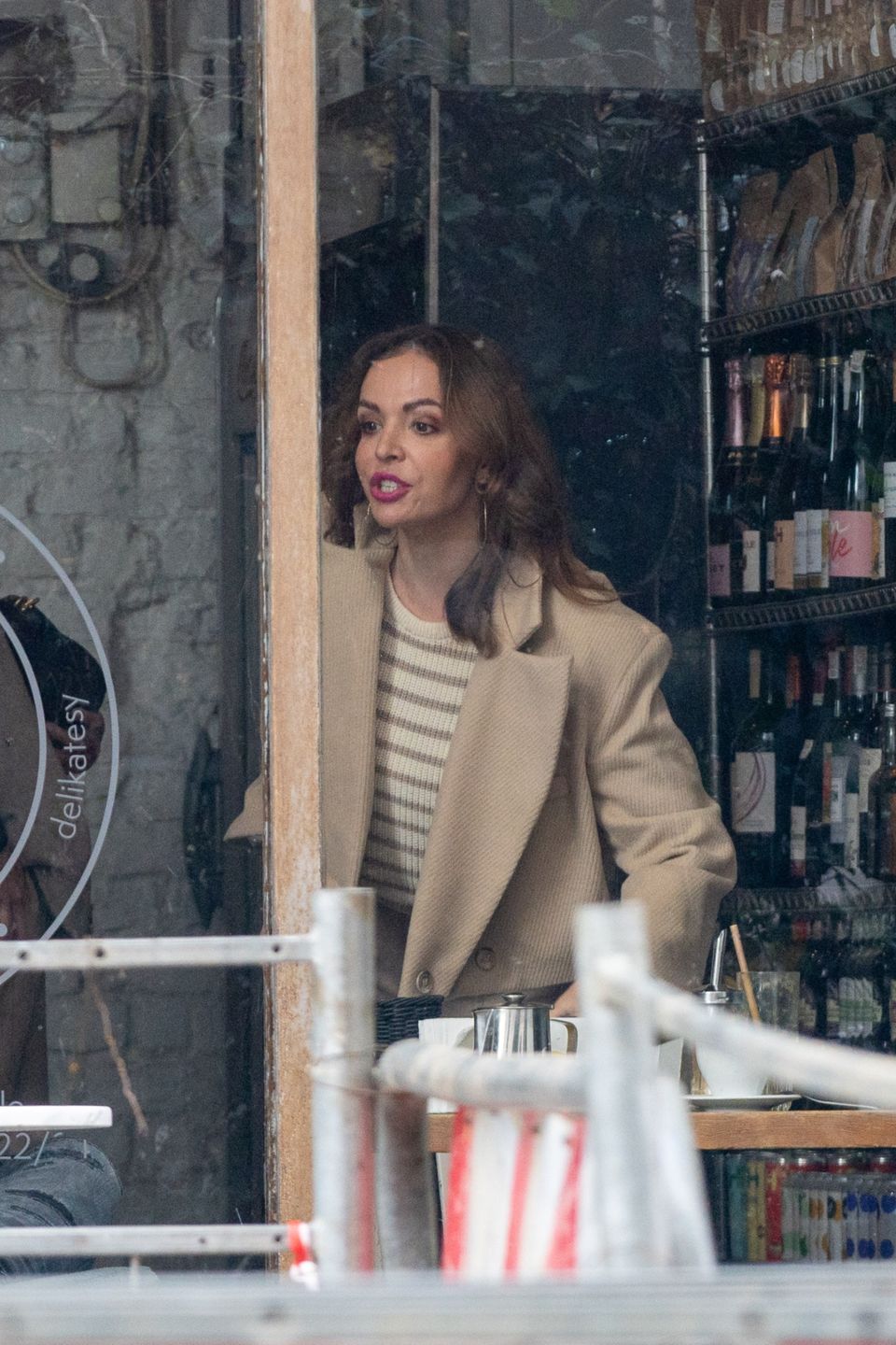 Anna Wendzikowska wyskoczyła do kawiarni