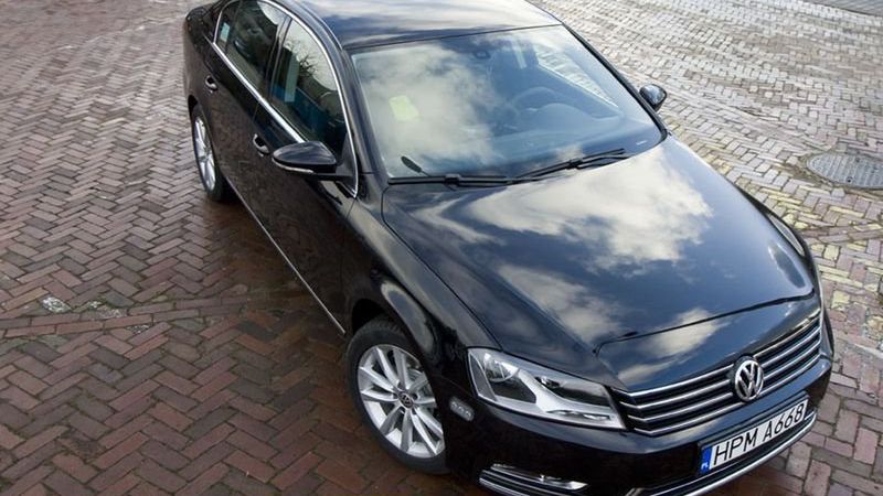 Policyjny Volkswagen Passat V6