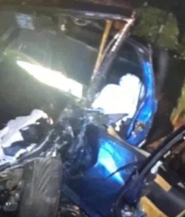 Samochód po wypadku