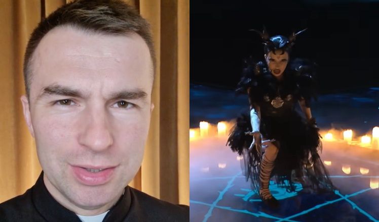 Ksiądz z TikToka krytykuje "satanistyczny" występ na Eurowizji. Internauci bronią Bambie Thug: "Trzeba wpierw posłuchać i znać angielski"