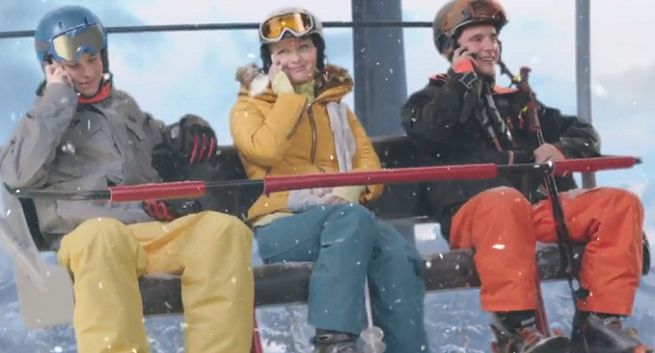 „Rodzinka.pl” na górskich feriach reklamuje Super Smart Plan i Orange Open (wideo)