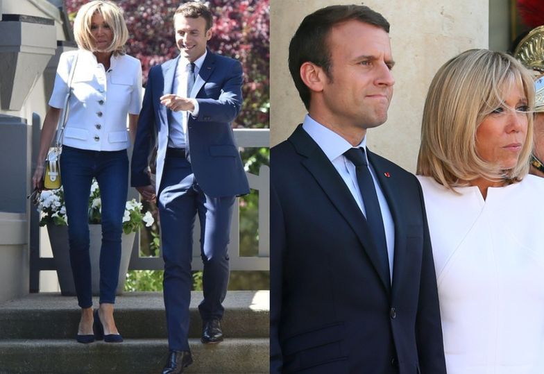 Brigitte i Emmanuel Macron - 25 lat różnicy