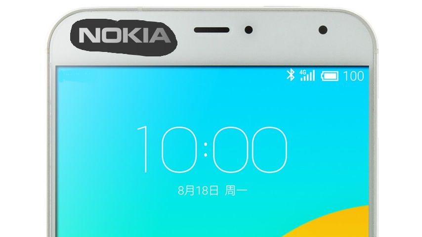 Meizu MX4 z logo Nokii