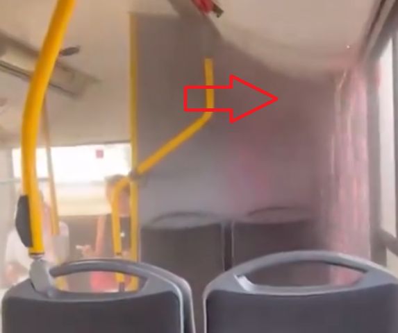 Groźny wyciek w autobusie