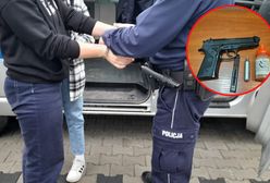 Szedł i strzelał. Był pijany. Złapano go