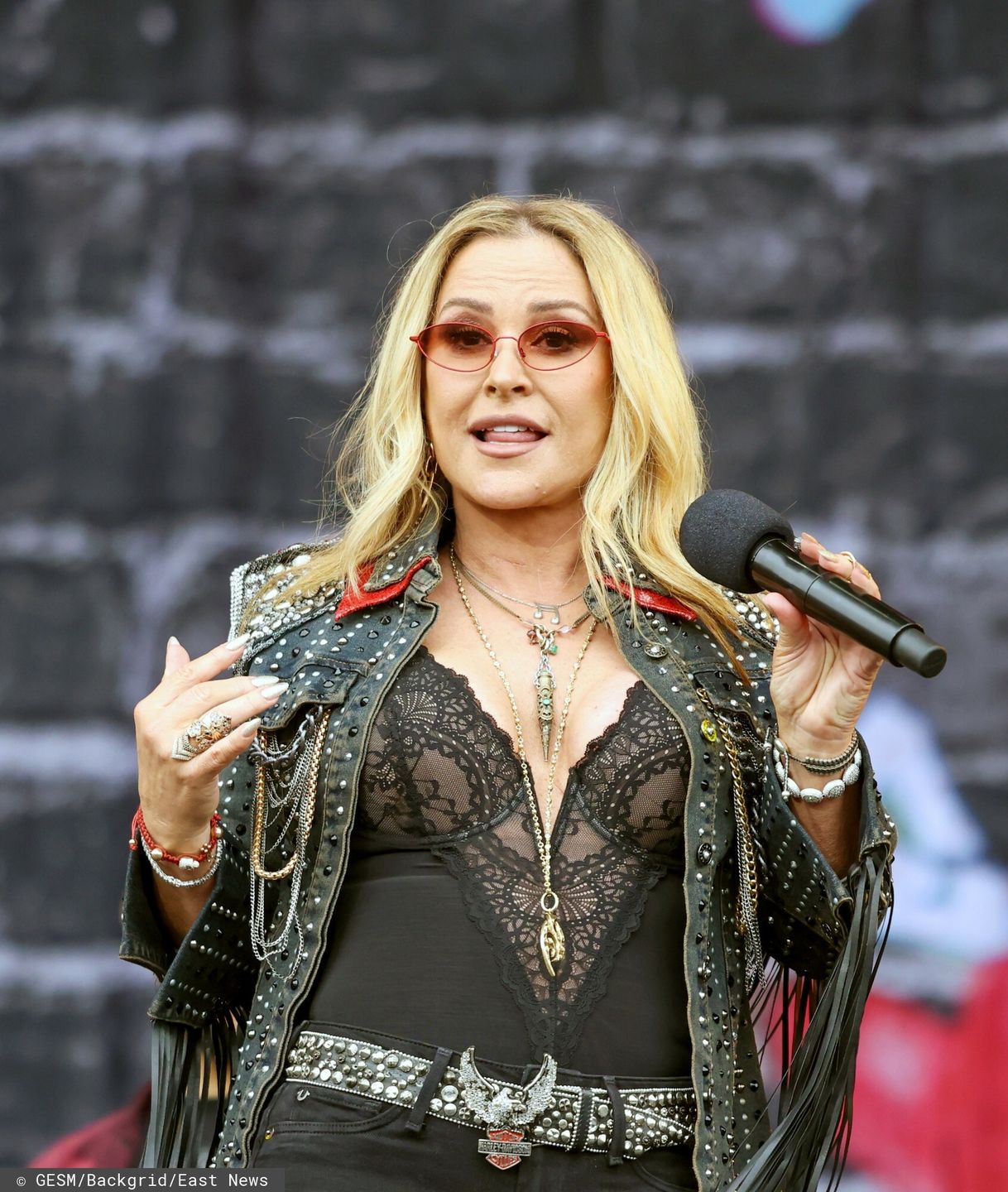 Anastacia podczas festiwalu 