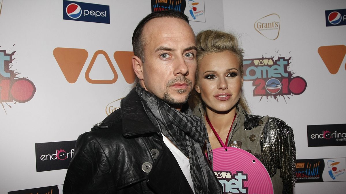 Adam Darski i Dorota Rabczewska