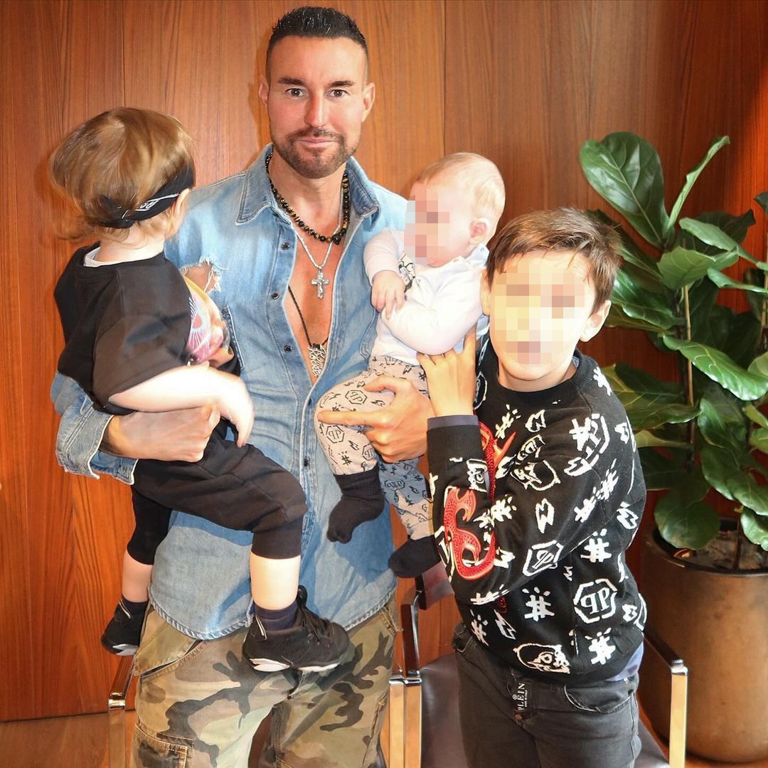 Philipp Plein z rodziną