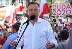 Wybory prezydenckie 2020. Prezydent Andrzej Duda podsumowuje kampanię wyborczą w Zamościu [NA ŻYWO]