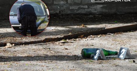 Horror na ulicy w Warszawie. Krwawa bójka i nieprzytomna osoba