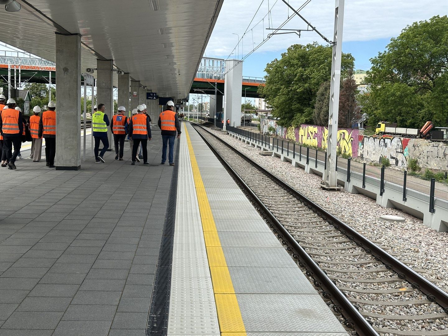Finał Budowy Przystanku Kolejowego Radom Wschodni