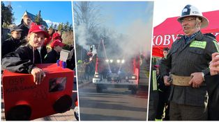 OSP Kobylanka hucznie powitała nowy wóz bojowy