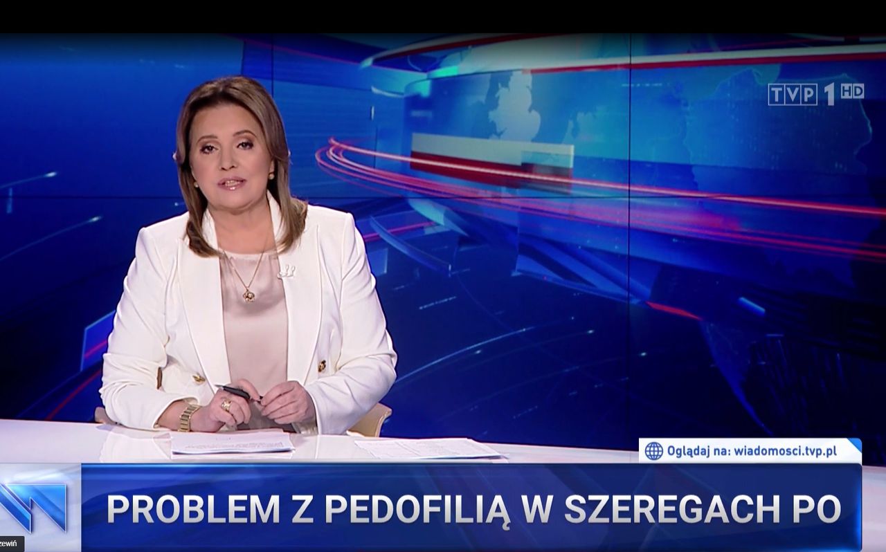 Śmierć syna posłanki KO. Obrzydliwe materiały TVP