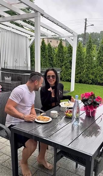 Sylwia Bomba i Greg Collins