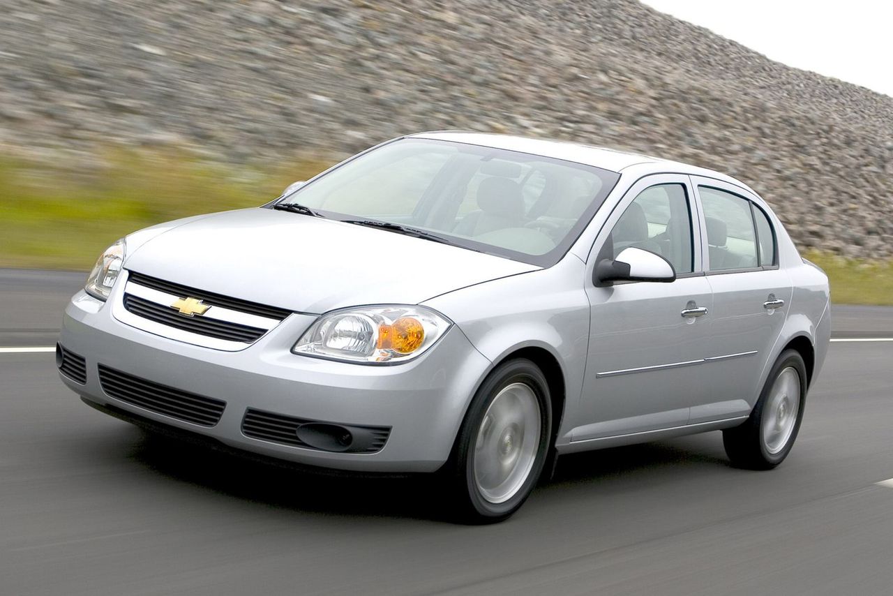 Chevrolet Cobalt - jeden z modeli, w którym montowano wadliwą stacyjkę