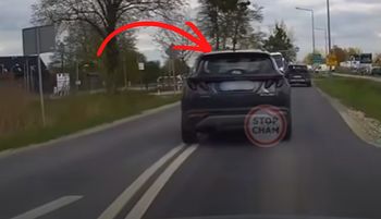 Popatrz na Hyundaia. Kuriozalne sceny. Co to było?