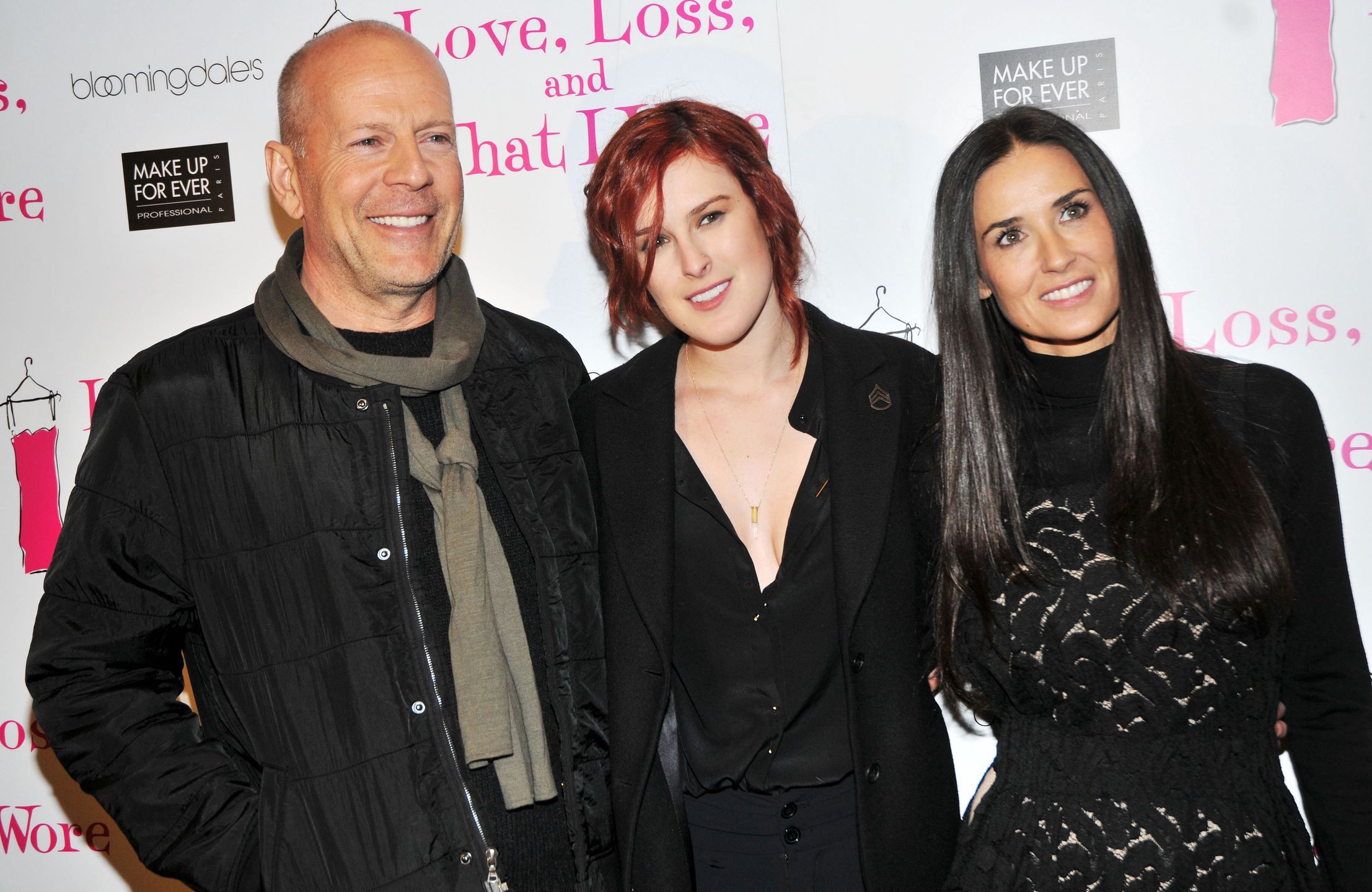 Bruce Willis, Rumer Willis, Demi Moore