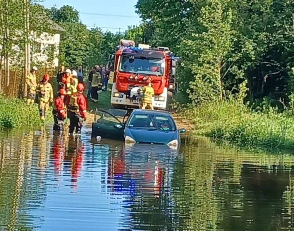 Kierowca nie uciekł daleko