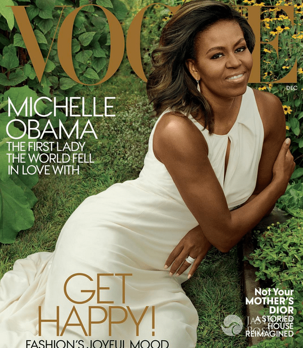 Michelle Obama na okładce magazynu VOGUE US grudzień 2016