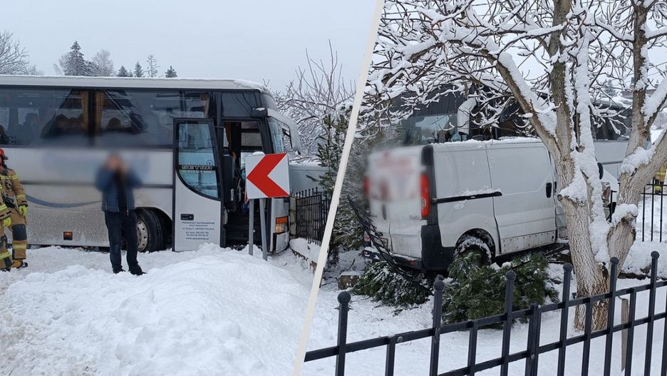 Zdjęcia z wypadku w mediach społecznościowych opublikowali strażacy z Zakopanego (KP PSP). 
