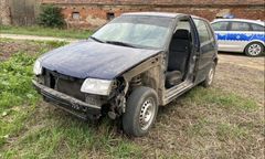 Policyjny pościg za... wrakiem. 29-letniemu kierowcy grozi więzienie