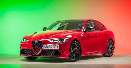 Stylowy Samochód Roku Wirtualnej Polski 2024 – Alfa Romeo Giulia Quadrifoglio