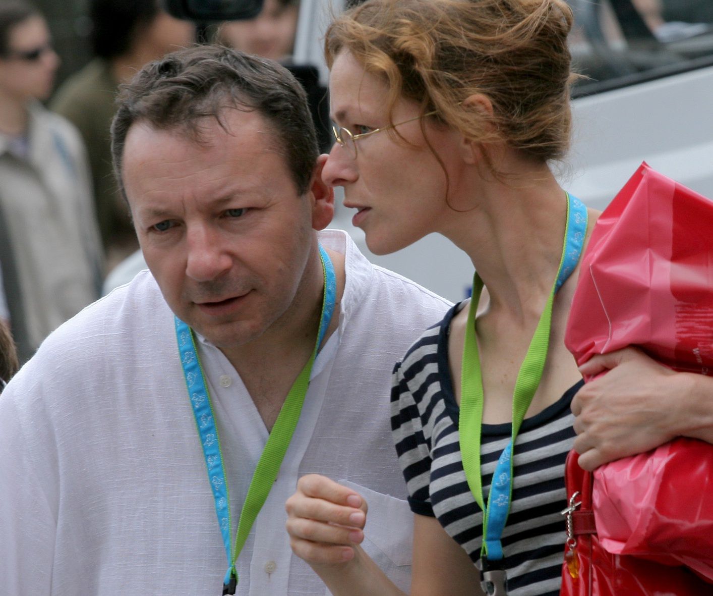 Zbigniew Zamachowski i Aleksandra Justa
