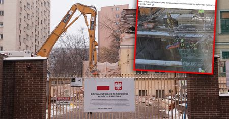 Dramatyczny wypadek na budowie warszawskiego muzeum. Pracownik spadł z wykopu