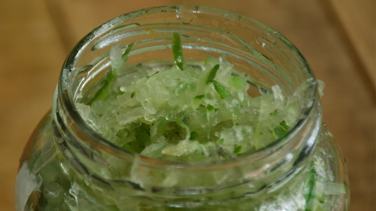 Tarte ogórki w słoiku na zimę