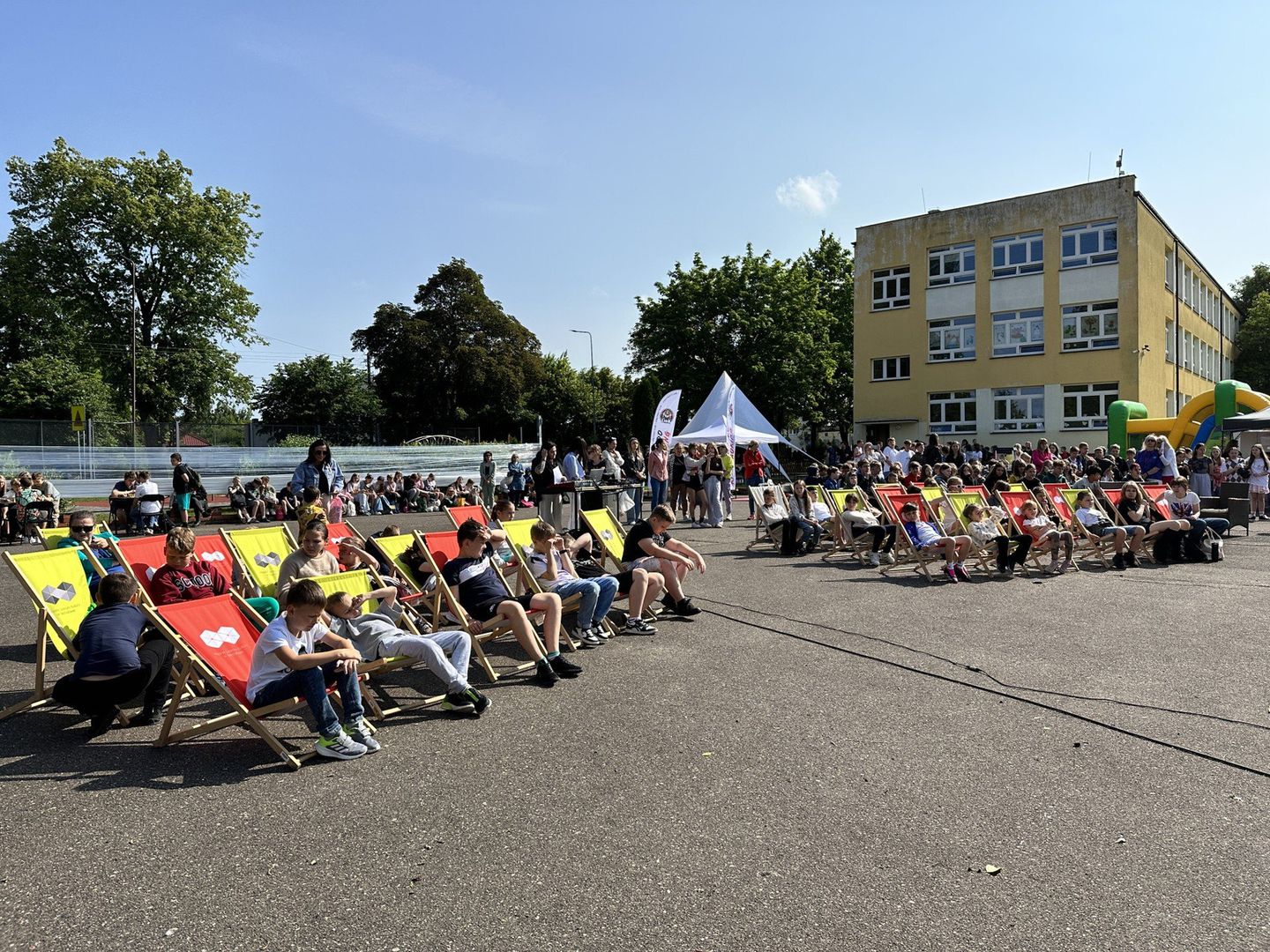 Piknik rodzinny w Szkole Podstawowej nr 3 w Bełchatowie