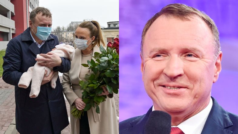 Jacek Kurski i Joanna Kurska udzielili wywiadu po narodzinach córki