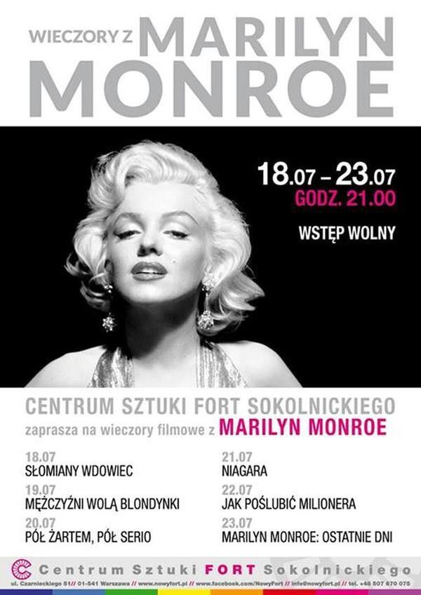 Za darmo: Wieczory z Marilyn Monroe