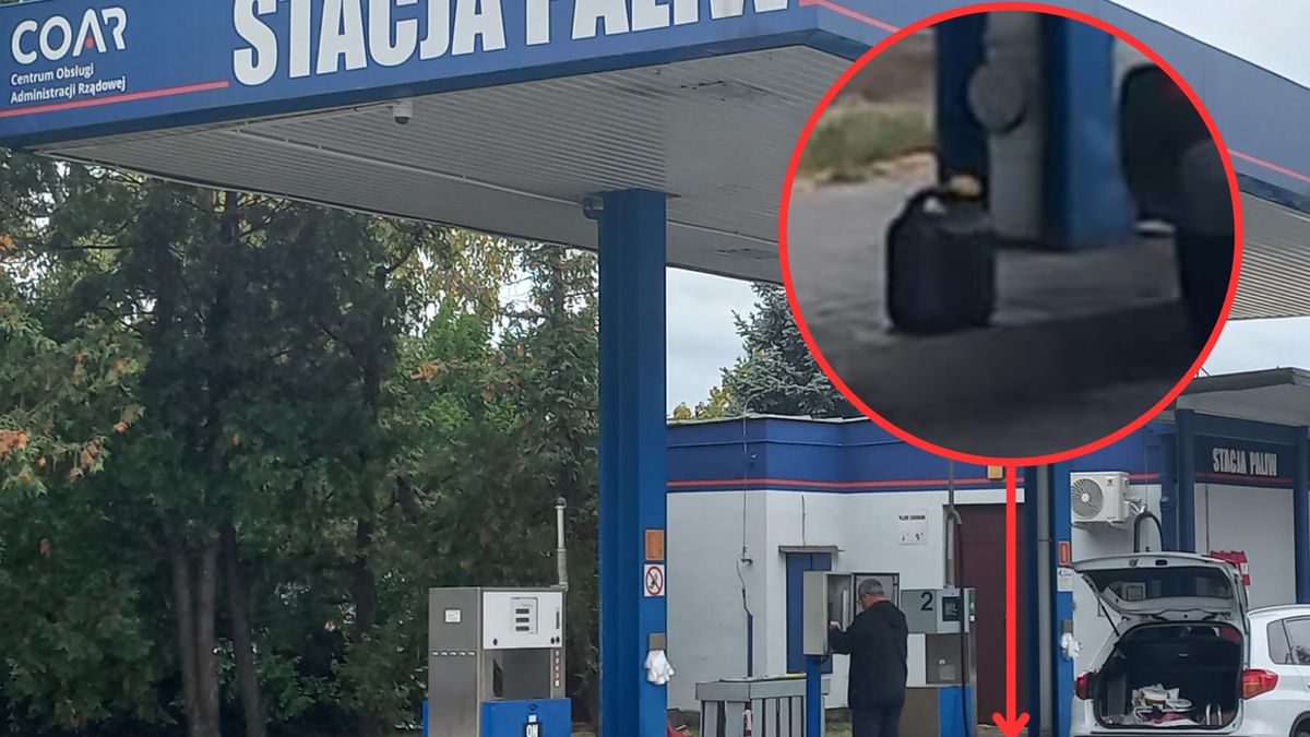Na tej stacji wolno tankować do kanistrów