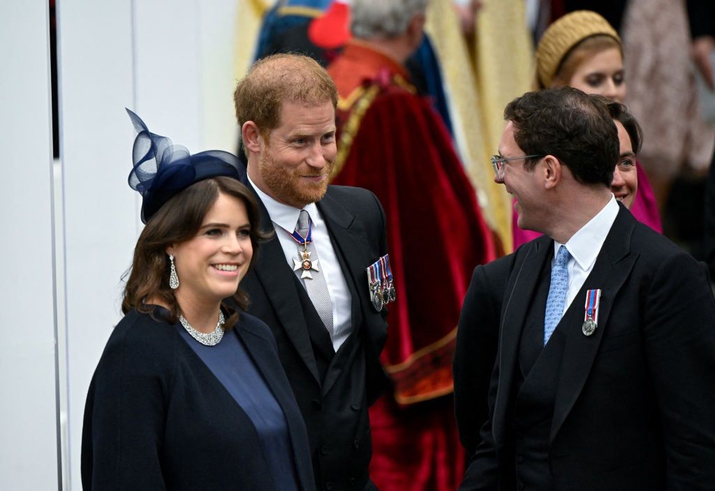 Prince Harry and Princess Eugenia