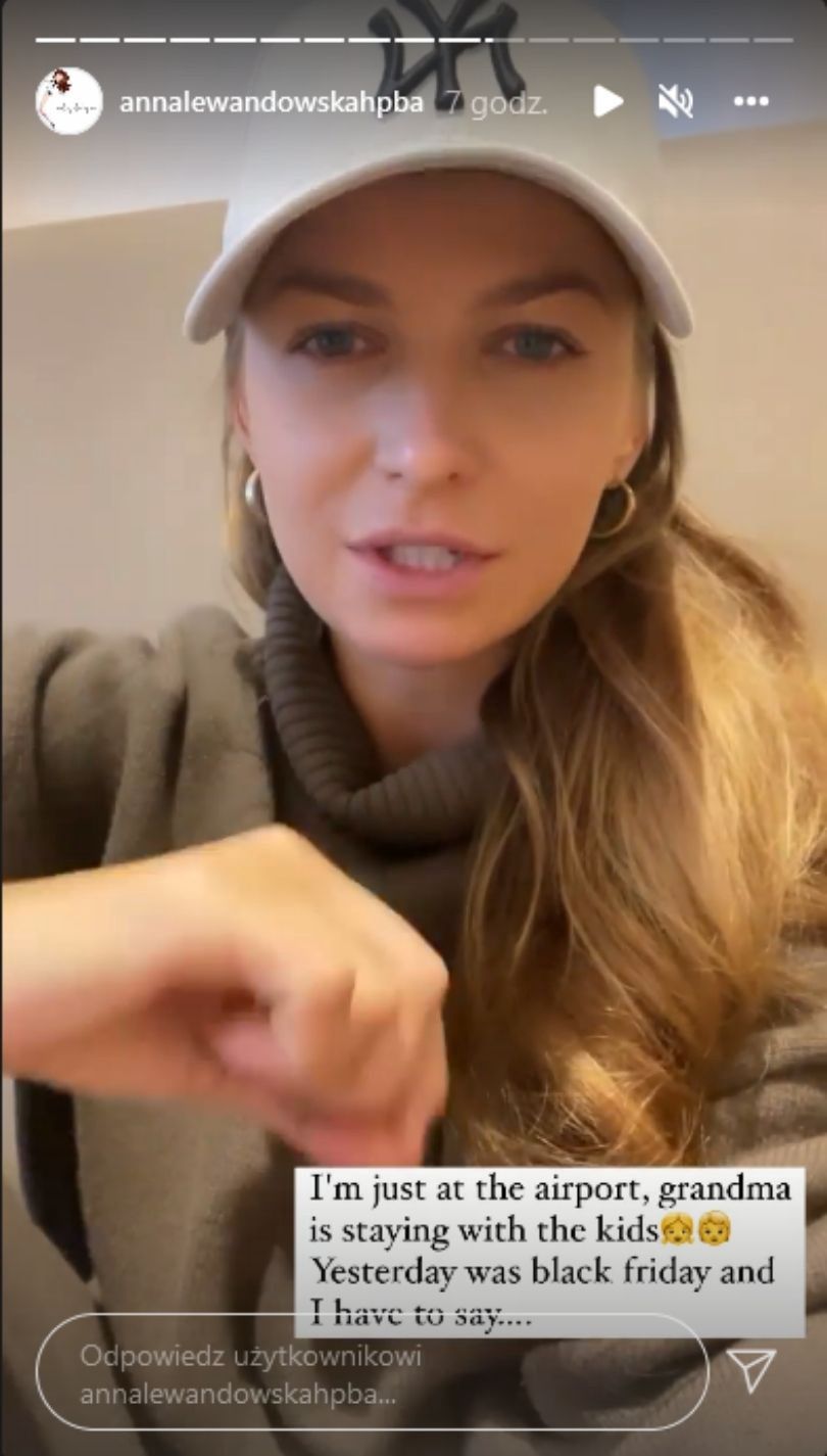 Anna Lewandowska poleciała do Paryża