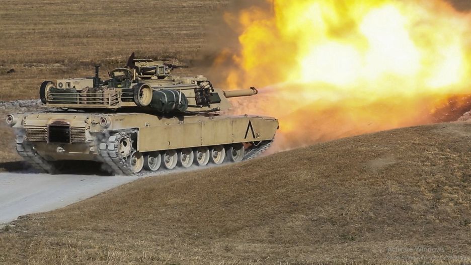 Temporary
Handout photo dated January 30, 2019 shows U.S. Marines assigned to 2nd Tank Battalion, 2nd Marine Division fire a 120mm smoothbore main gun from an M1A1 Abrams main battle tanks during a course of fire at Camp Lejeune, North Carolina. Ukrainian President Volodymyr Zelenskyy confirmed the arrival of the tanks on the Telegram messaging app: "Good news from Minister (of Defense Rustem) Umerov. Abrams are already in Ukraine and are being prepared to reinforce our brigades." He did not specify the number of tanks that have been delivered. They are the first of 31 M1 Abrams tanks promised by the Biden administration, and come months ahead of initial estimates. They join tanks already deployed by NATO partners, including German-made Leopards and Britain's Challengers, which arrived last spring. U.S. Marine Corps photo by Cpl. Austin Livingston via ABACAPRESS.COM
ABACA
