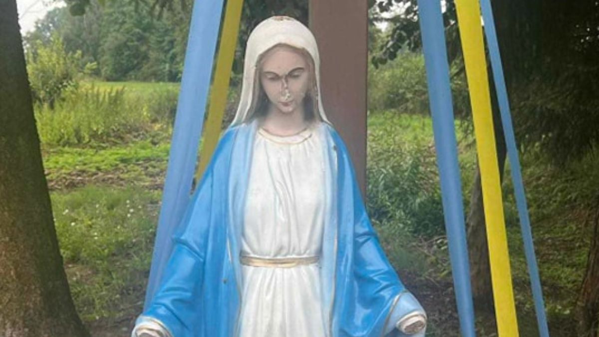 Zdewastowany pomnik na Podlasiu. Mieszkańcy są oburzeni